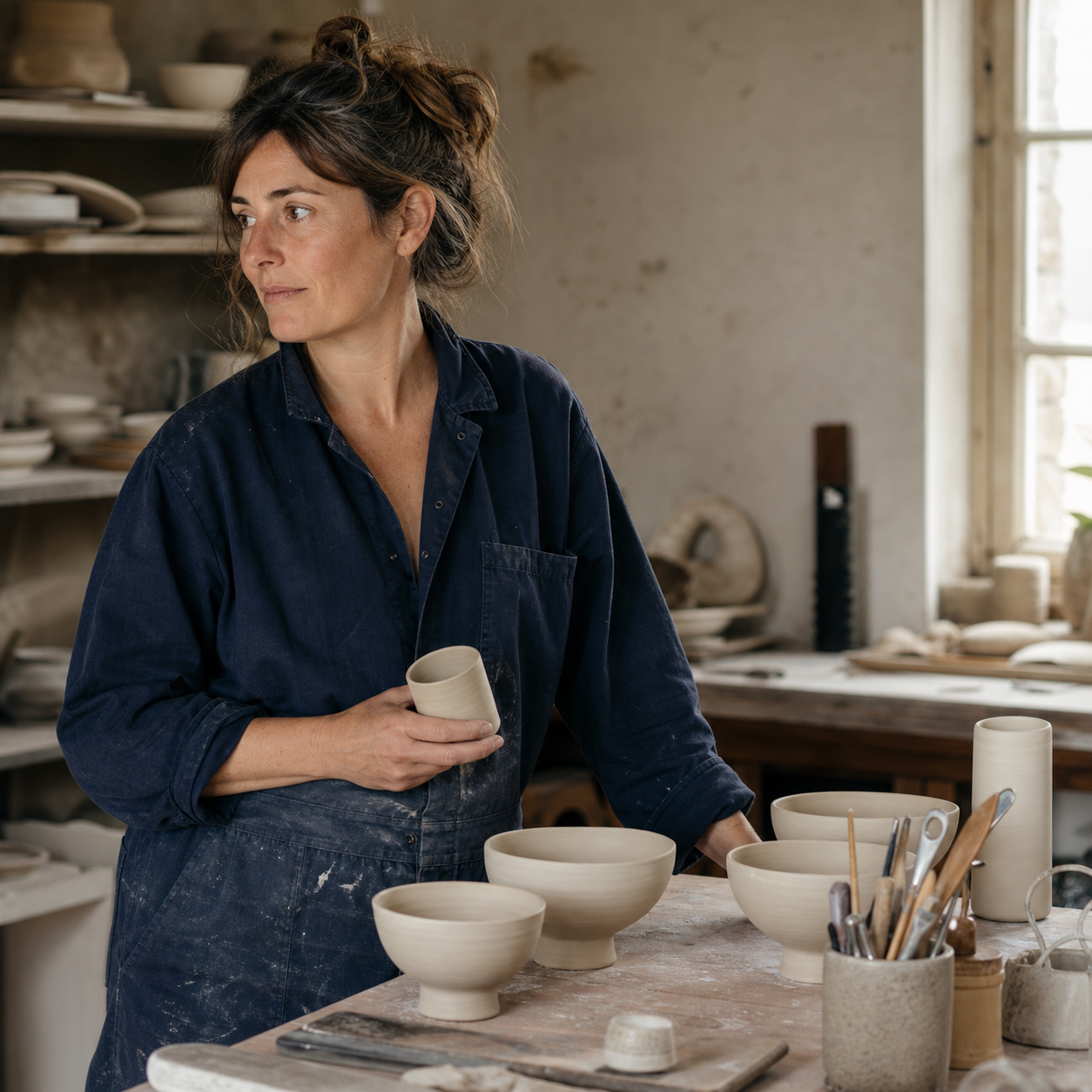 Portrait environnemental d'une créatrice